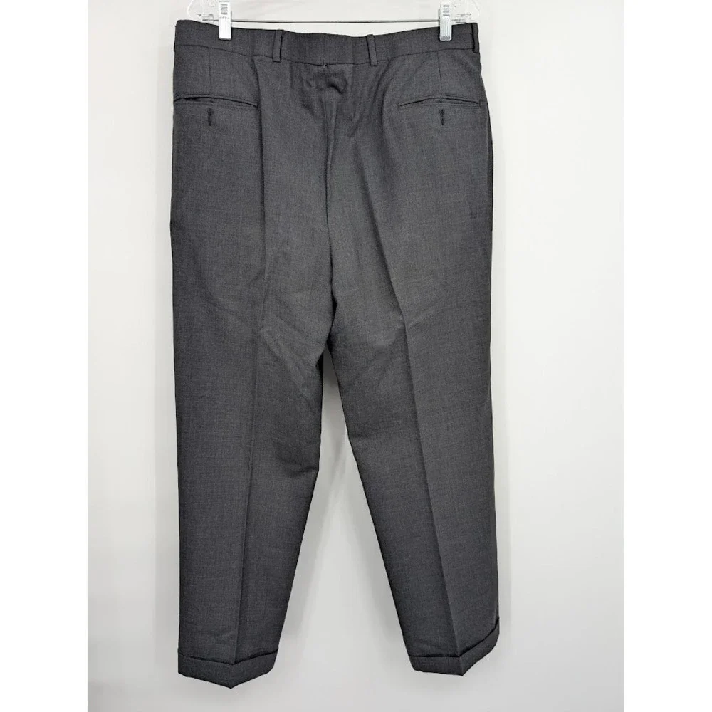 Brooks Brothers‎ Brooks Ease Gray Wool Blazer and Pants set 39 Long